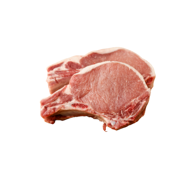 Pork loin chops portion cut 300g ea