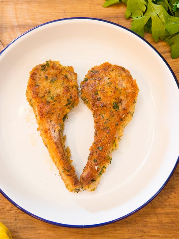 Crumbed Lamb Cutlet